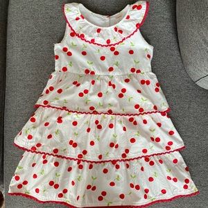Gymboree Very Cherry Tiered Ruffle Dress